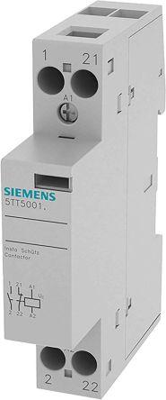 Siemens SENTRON Contactor, 230 V ac Coil, 1 Pole, 20 A, 1NO + 1NC