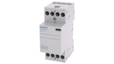 Siemens SENTRON Contactor, 220 V ac Coil, 4 Pole, 25 A, 4NO