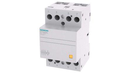 Siemens SENTRON Contactor, 230 V ac Coil, 4 Pole, 63 A, 4NO