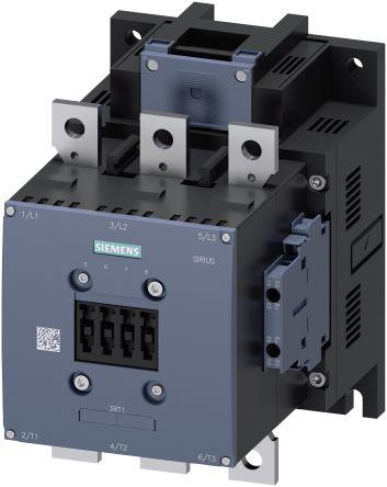 Siemens SIRIUS Reversing Contactor, 220/240 V ac/dc Coil, 3 Pole, 225 A, 110 kW, 2NO + 2NC