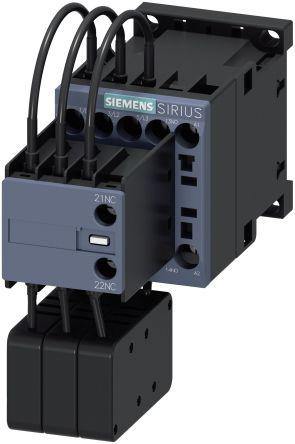 Siemens SIRIUS Contactor, 230 V ac Coil, 3 Pole, 1NO + 1NC