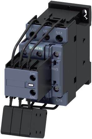 Siemens SIRIUS Contactor, 230 V ac Coil, 3 Pole, 1NO + 2NC