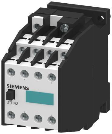 Siemens Contactor Relay - 6NO + 2NC, 10 A Contact Rating, 220 Vac, 230 Vac, 8P