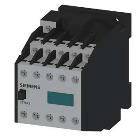 Siemens Contactor Relay - 5NO + 5NC, 10 A Contact Rating, 230 Vac, 10P