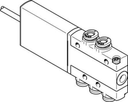 MHE2-MS1H-5/2-QS-4-K solenoid valve