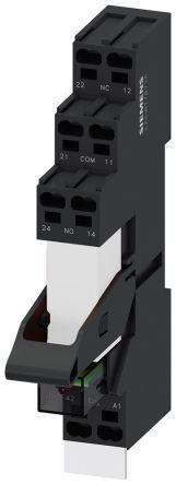 PLUG-IN RELAY COMPLETE UNIT 24 V DC, 2 C