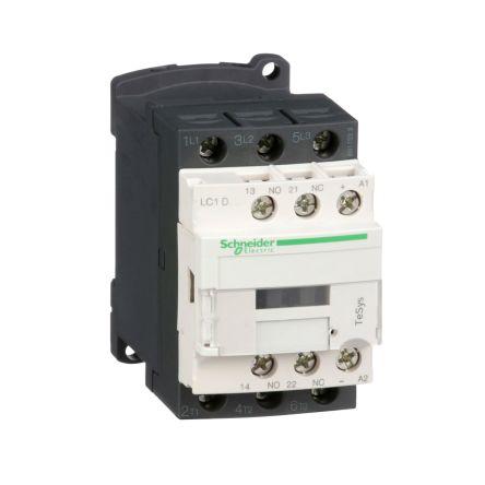 Schneider Electric TeSys D Contactor, 24 V dc Coil, 3 Pole, 18 A, 10 kW, 3NO