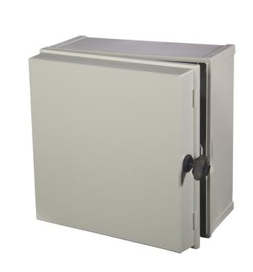 RS PRO Polycarbonate Wall Box, IP65, 300 mm x 300 mm x 180mm