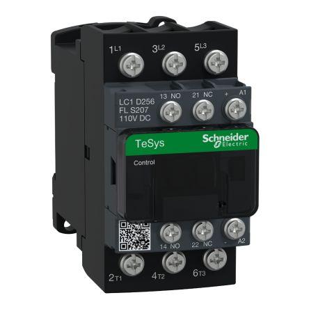 Schneider Electric TeSys D Reversing Contactor, 110 V dc Coil, 3 Pole, 25 A, 11 kW, 3NO