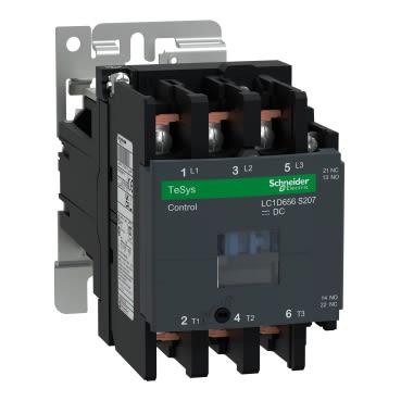 Schneider Electric TeSys D Reversing Contactor, 110 V dc Coil, 3 Pole, 65 A, 37 kW, 3NO