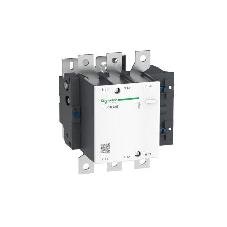 Schneider Electric TeSys F Contactor, 115 V ac Coil, 3 Pole, 265 A, 147 kW, 3NO