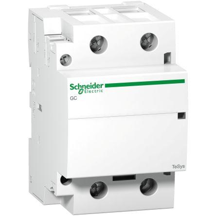 Schneider Electric TeSys GC Contactor, 240 V ac Coil, 2 Pole, 100 A, 20 kW, 2NO