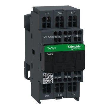 Schneider Electric TeSys D Contactor, 415 V ac Coil, 3 Pole, 9 A, 15 W, 1NO + 1NC