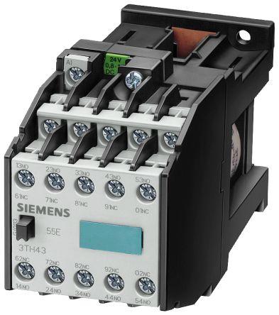 Siemens Contactor, 24 V Coil, 10-Pole, 10 A, 10NO