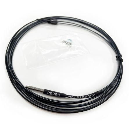 Plastic fiber optic,reflective,M4,length