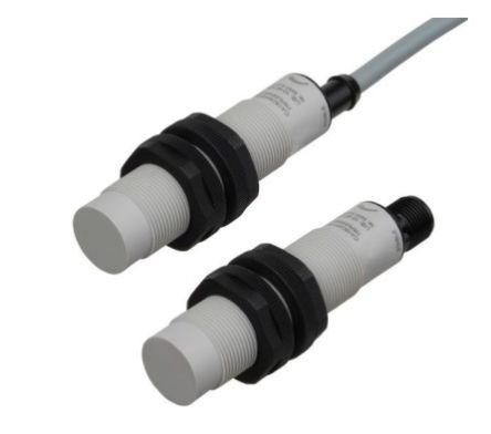 RS PRO Capacitive Barrel-Style Proximity Sensor, M18, 8 mm Detection, NPN/PNP Output, IP69K