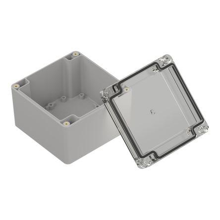 RS PRO Polycarbonate Enclosure, 74.7 x 105 x 105mm