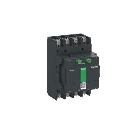 Schneider Electric TeSys F LC1G265 Contactor, 200-500 V ac/dc Coil, 4 Pole, 385 A, 1 NO + 1 NC