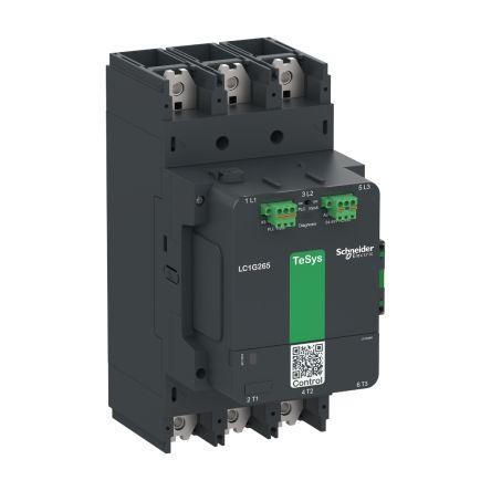 Schneider Electric TeSys F LC1G265 Contactor, 200-500 V ac/dc Coil, 3 Pole, 385 A, 1 NO + 1 NC