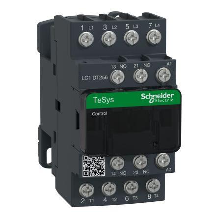 TeSys D LC1D Contactor, 24 V Coil, 4 Pole, 25 A, 1 NO + 1 NC