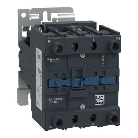 TeSys D LP1D Contactor, 48 V Coil, 4 Pole, 60 A, 1 NO + 1 NC