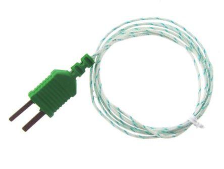 Fine wire type K thermocouple,fibreglass