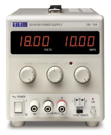 Aim-TTi EX1810R Bench Power Supply, 180W, 1 Output, 0 - 18V, 0 - 10A