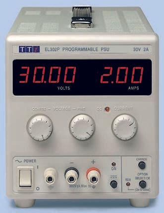 Aim-TTi EL302P Bench Power Supply, 60W, 1 Output, 0 - 30V, 0 - 2A