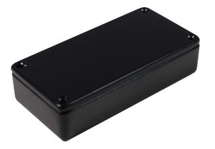 CAMDENBOSS 5000 Series Black Die Cast Aluminium Enclosure, IP54, Black Lid, 101 x 50 x 25mm