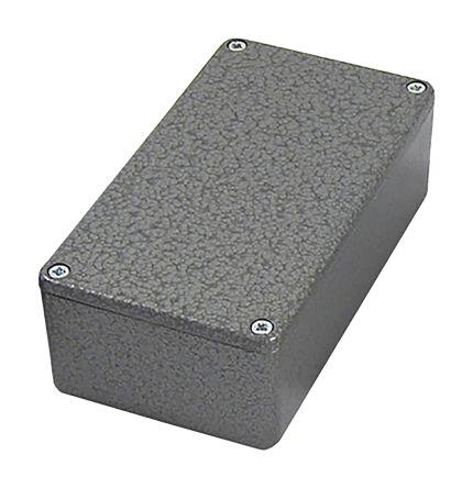 CAMDENBOSS 5000 Series Black Die Cast Aluminium Enclosure, IP54, Black Lid, 112 x 62 x 31mm