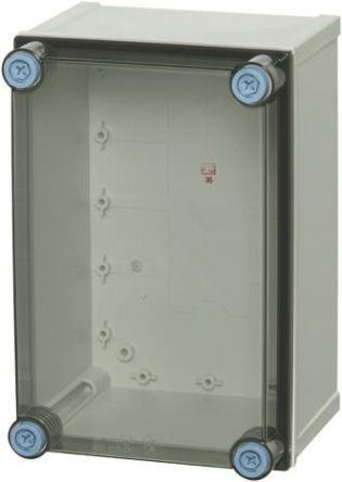 Fibox CAB PCQ Series Polycarbonate Wall Box, IP66, IP67, Viewing Window, 212 mm x 398 mm x 598mm