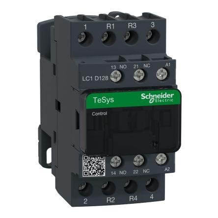 Schneider Electric TeSys D LC1D Contactor, 48 V ac Coil, 4 Pole, 12 A, 2NO + 2NC