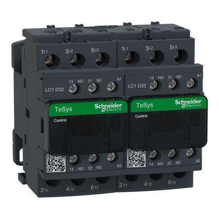 Schneider Electric TeSys D LC2D Contactor, 48 V ac Coil, 3 Pole, 32 A, 15 kW, 3NO