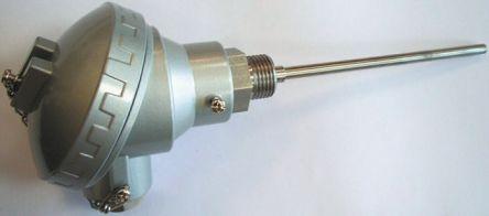 Thermocouple K with head and fitting