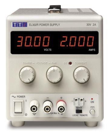 Aim-TTi EL302R Bench Power Supply, 60W, 1 Output, 0 - 30V, 0 - 2A