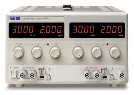 Aim-TTi EL302RD Bench Power Supply, 120W, 2 Output, 0 - 30V, 0 - 2A