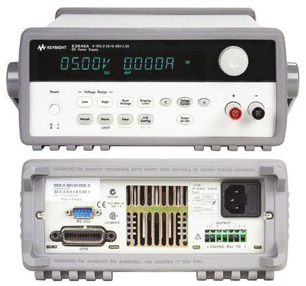 Keysight Technologies E3645A Bench Power Supply, 80W, 1 Output, 0 - 60V, 1.1A