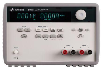 Keysight Technologies E3649A Bench Power Supply, 49W, 2 Output, 0 - 35V, 1.4 A, 800mA