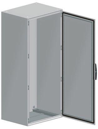 Schneider Electric Spacial SM Series Steel Double-Door-Door Floor Standing Enclosure, Opaque Door, IP55, 1800 x 1600