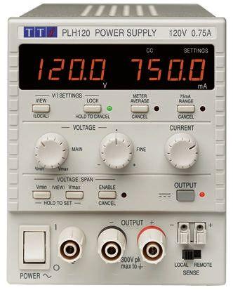 Aim-TTi PLH120 Bench Power Supply, 90W, 1 Output, 0 - 120V, 0 - 750mA