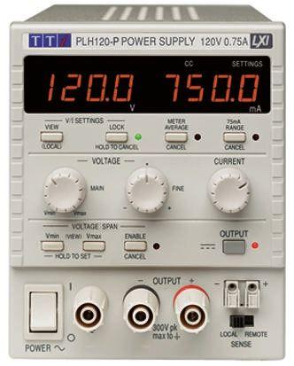 Aim-TTi PLH120P Bench Power Supply, 90W, 1 Output, 0 - 120V, 0 - 750mA