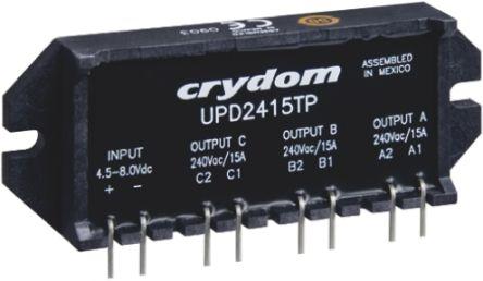 Sensata/Crydom Solid State Relay, 15 A rms Load, PCB Mount, 280 V rms Load, 8 V dc Control, UPD2415TP-10