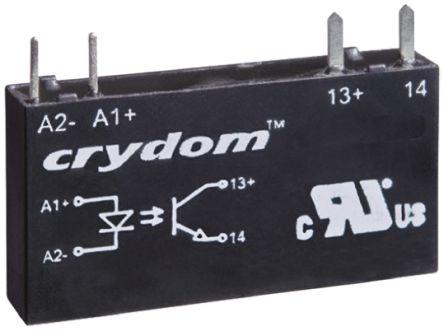 Sensata/Crydom CN Series Series Solid State Relay, 0.1 A Load, PCB Mount, 48 V dc Load, 30 V dc Control, CN048D24