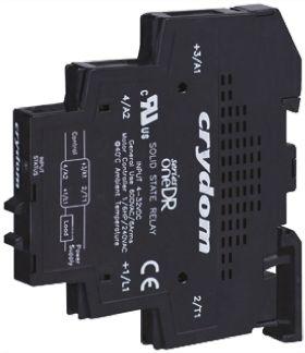 Sensata/Crydom DR Series Solid State Interface Relay, 32 V dc Control, 6 A rms Load, DIN Rail Mount, DR24D06R