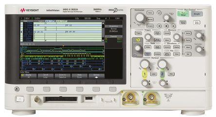 Keysight Technologies MSOX3032A Bench Oscilloscope, 350MHz, 16 Digital Channels, 2 Analogue Channels