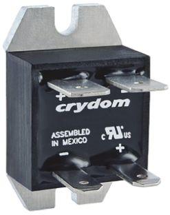 Sensata/Crydom Solid State Relay, 5 A Load, Panel Mount, 100 V dc Load, 27 V dc Control, EL100D5-24