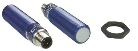 Telemecanique Sensors Ultrasonic Barrel-Style Proximity Sensor, M18 x 1, 0 - 1000 mm Detection, 12 - 24 V