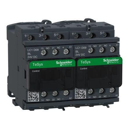 Schneider Electric TeSys D LC2D Contactor, 24 V dc Coil, 3 Pole, 9 A, 3NO