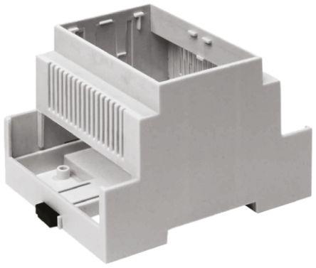 CAMDENBOSS Vented Enclosure Type CNMB Series, 53 x 58 x 90mm, Polycarbonate DIN Rail Enclosure