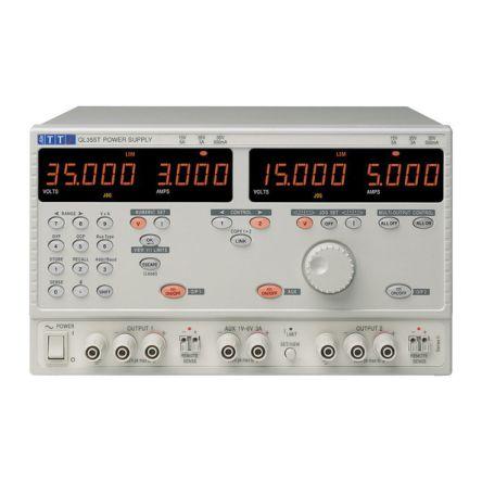 Aim-TTi QL355T SII Bench Power Supply, 228W, 3 Output, 0 - 35V, 3A